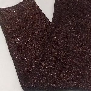 Hollister~Sparkly Leggings Medium